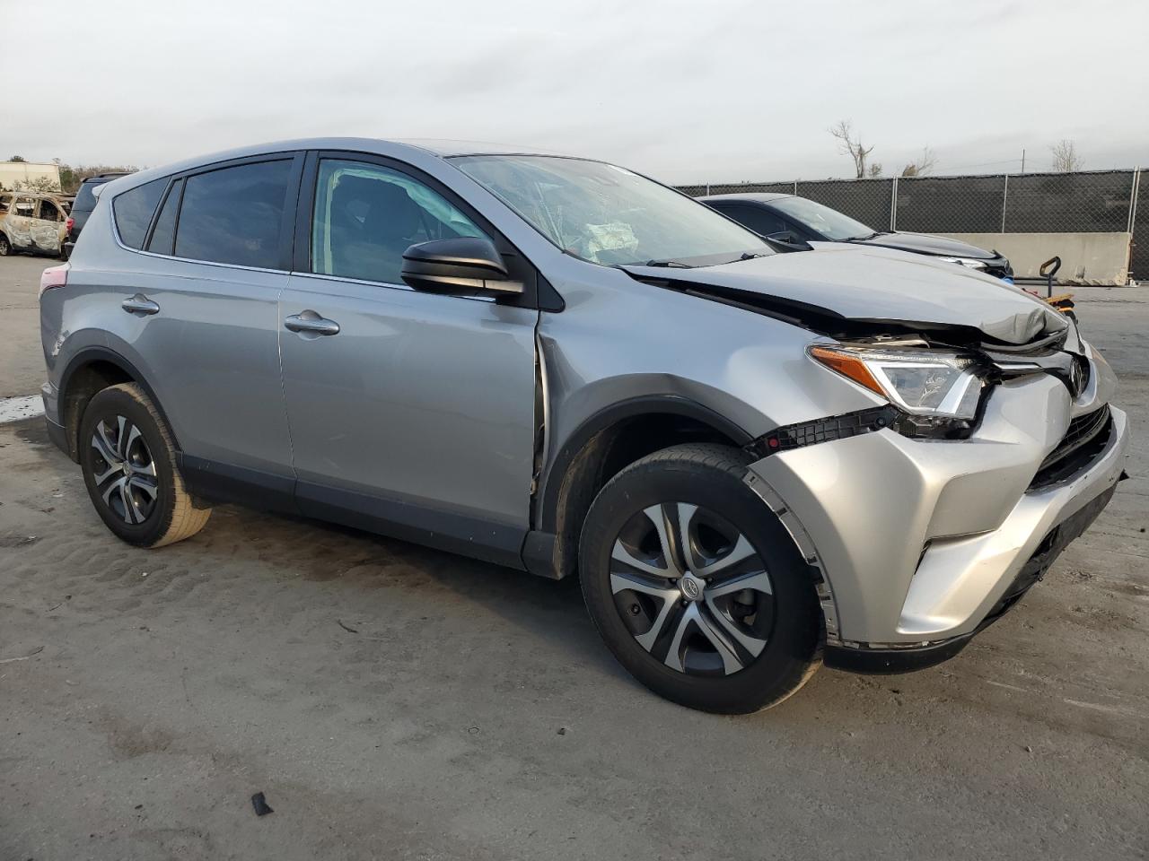 2018 Toyota RAV 4 VIN 2T3ZFREV6JW463451 Copart auction photo, front end damage thumbnail 4