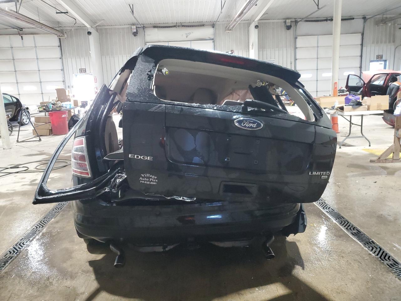 2008 Ford Edge VIN 2FMDK49C68BB19001 Copart auction photo, all over damage thumbnail 6