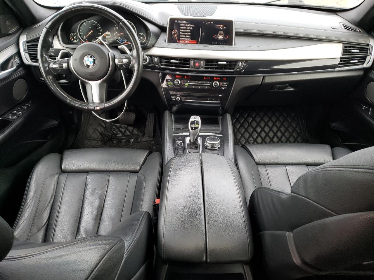 2016 BMW X6 VIN 5UXKU2C5XG0N80060 Copart auction photo, rear end damage thumbnail 8