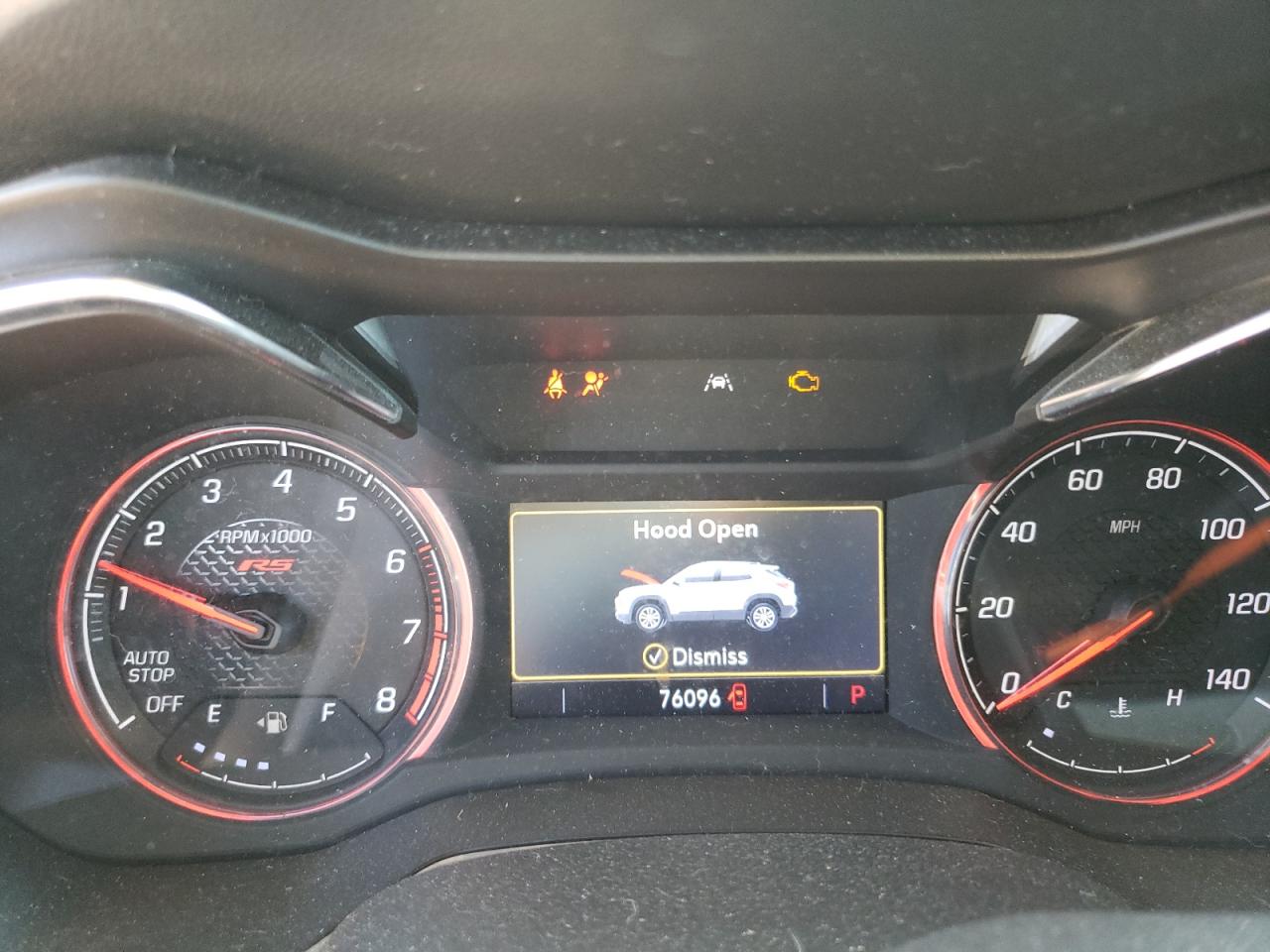 2022 Chevrolet TrailBlazer VIN KL79MTSL1NB009545 Copart auction photo, front end / minor dent/scratches damage thumbnail 9