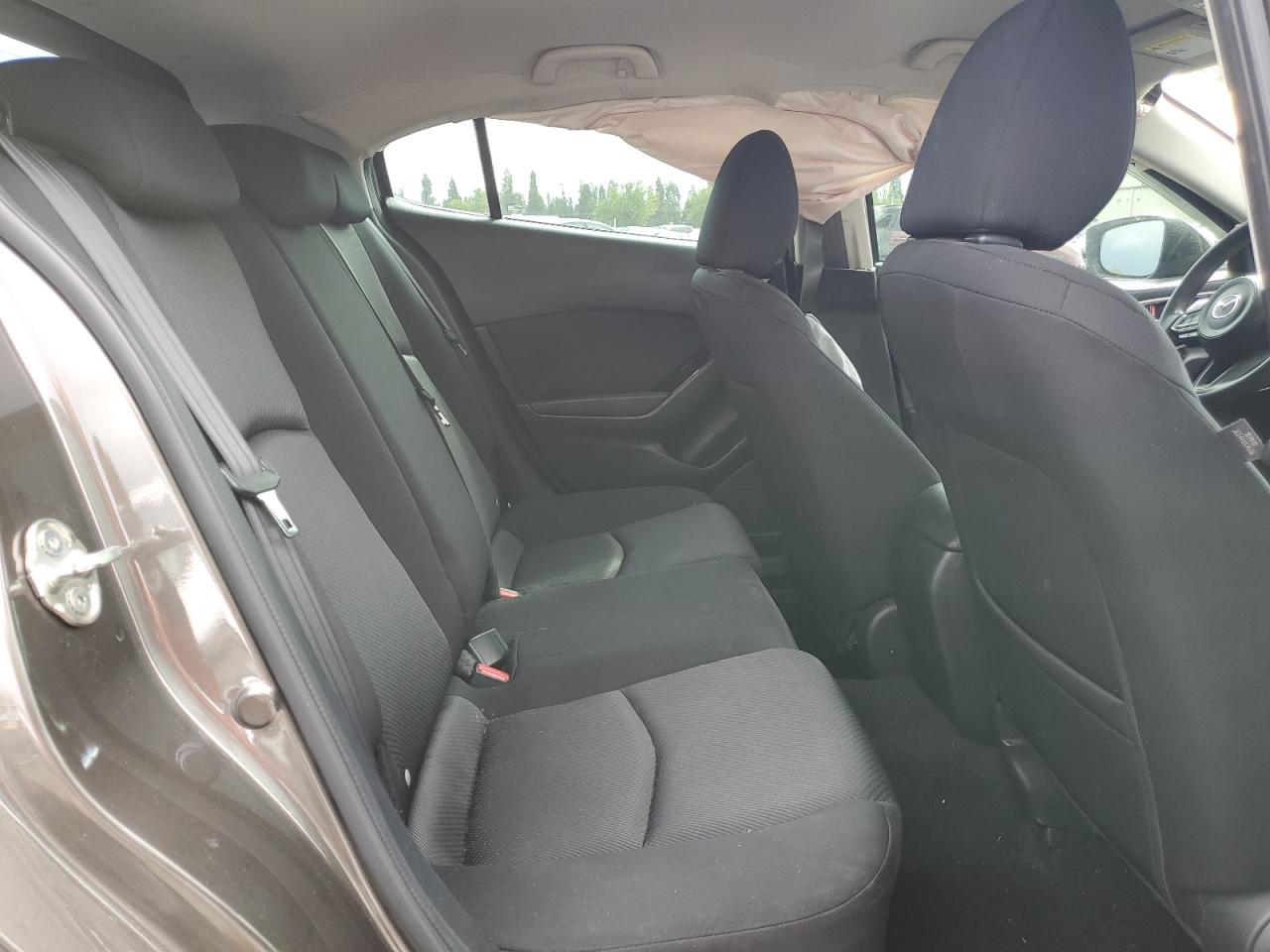 2017 Mazda 3 VIN 3MZBN1K77HM156620 Copart auction photo, front end / side damage thumbnail 11