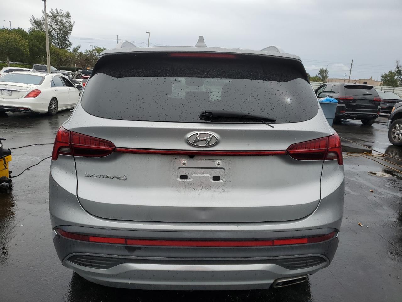 2021 Hyundai Santa Fe VIN 5NMS64AJXMH303637 Copart auction photo, front end damage thumbnail 6