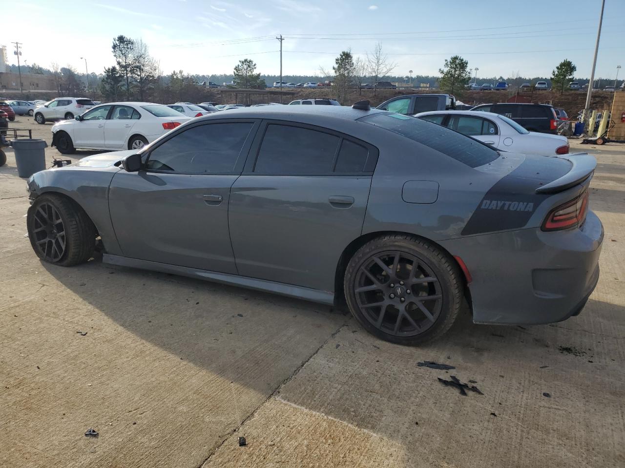 2019 Dodge Charger VIN 2C3CDXCT8KH588555 Copart auction photo, front end damage thumbnail 2