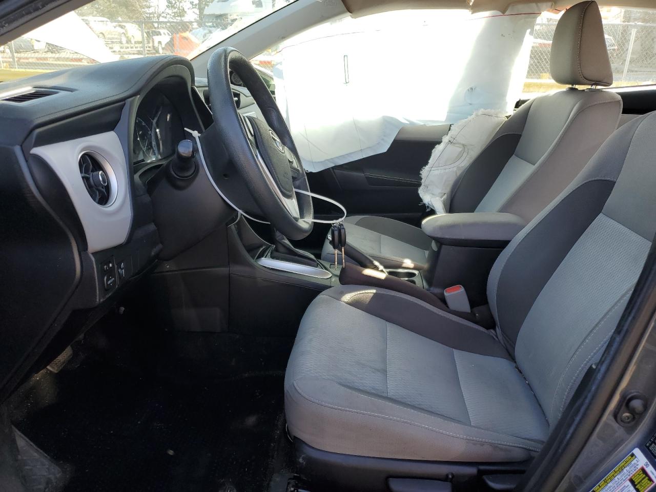 2018 Toyota Corolla VIN 2T1BURHE6JC002442 Copart auction photo, side / front end damage thumbnail 7