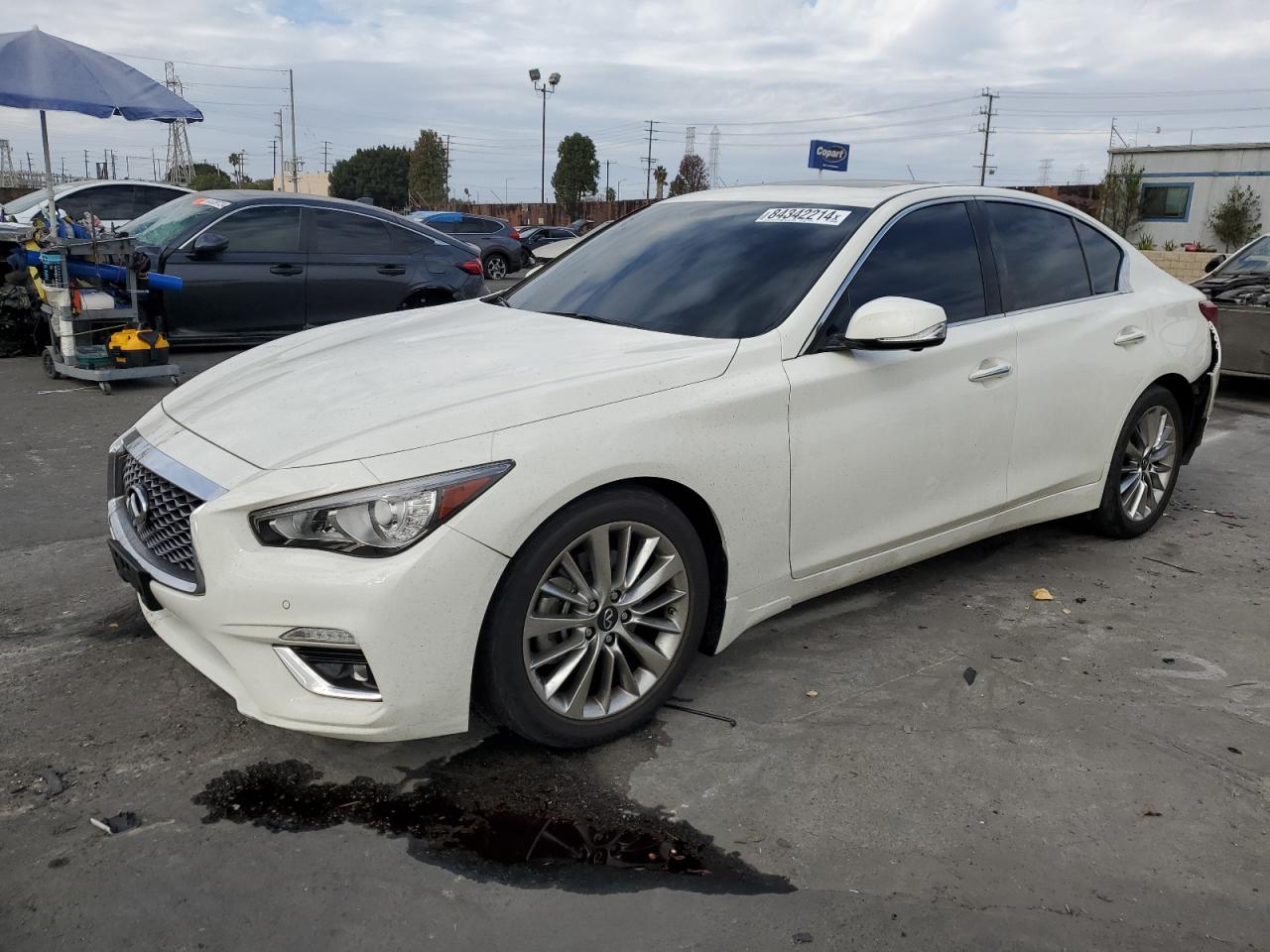 2021 Infiniti Q50 VIN JN1EV7BP6MM705638