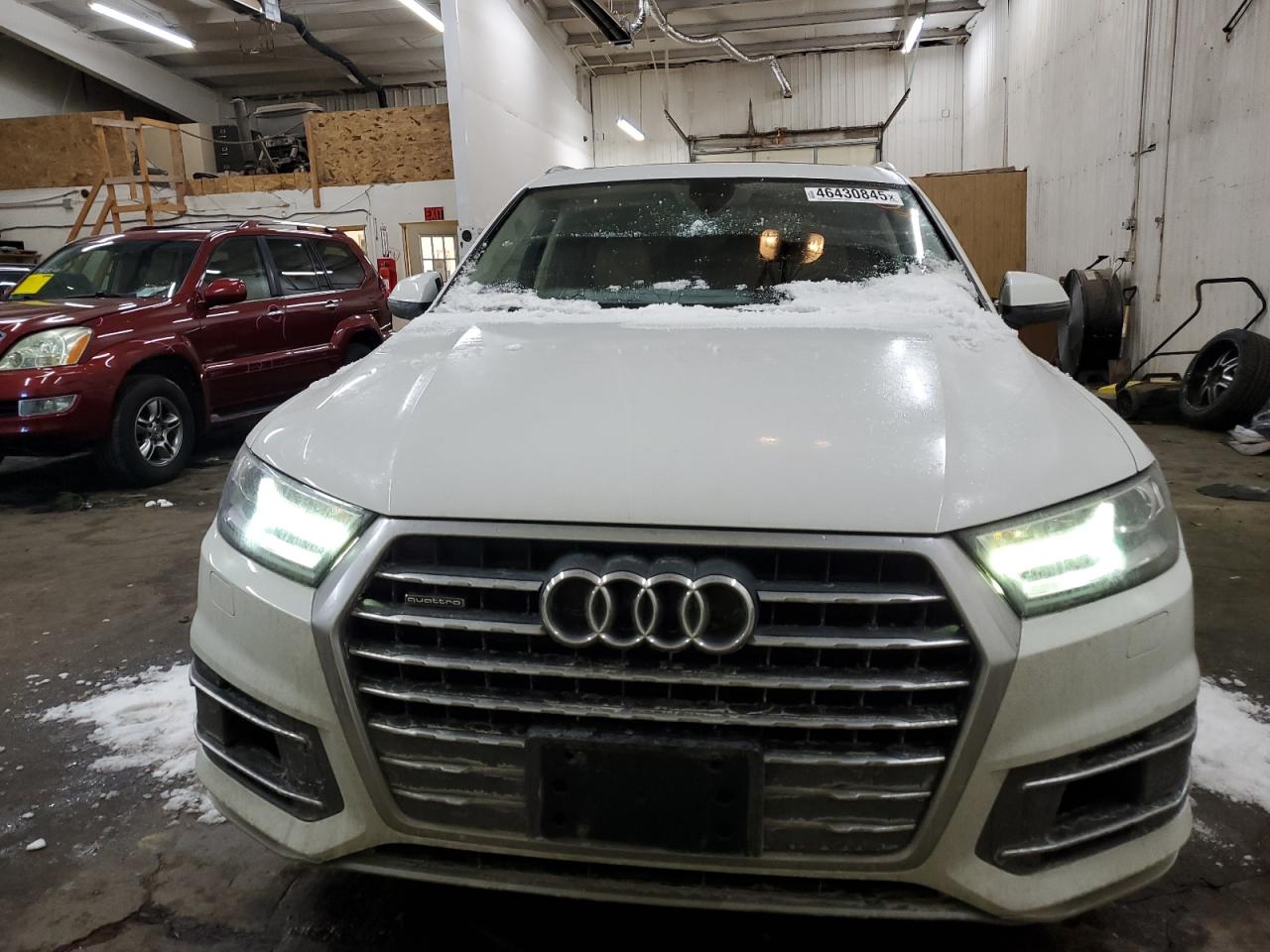2018 Audi Q7 VIN WA1LAAF74JD028781 Copart auction photo, undercarriage damage thumbnail 5