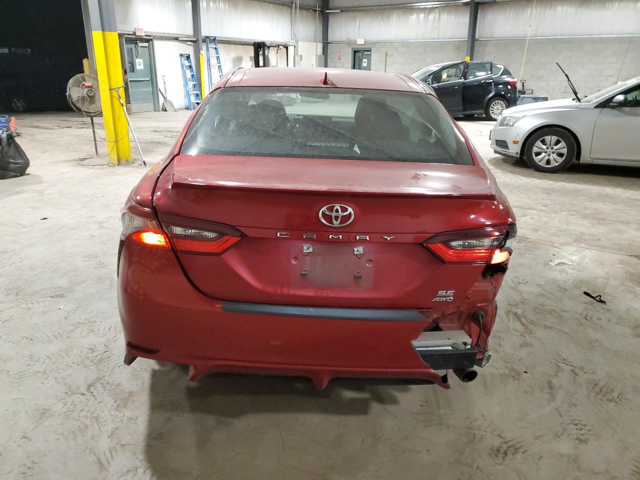 2021 Toyota Camry VIN 4T1G11BK4MU031696 Copart auction photo, all over damage thumbnail 6