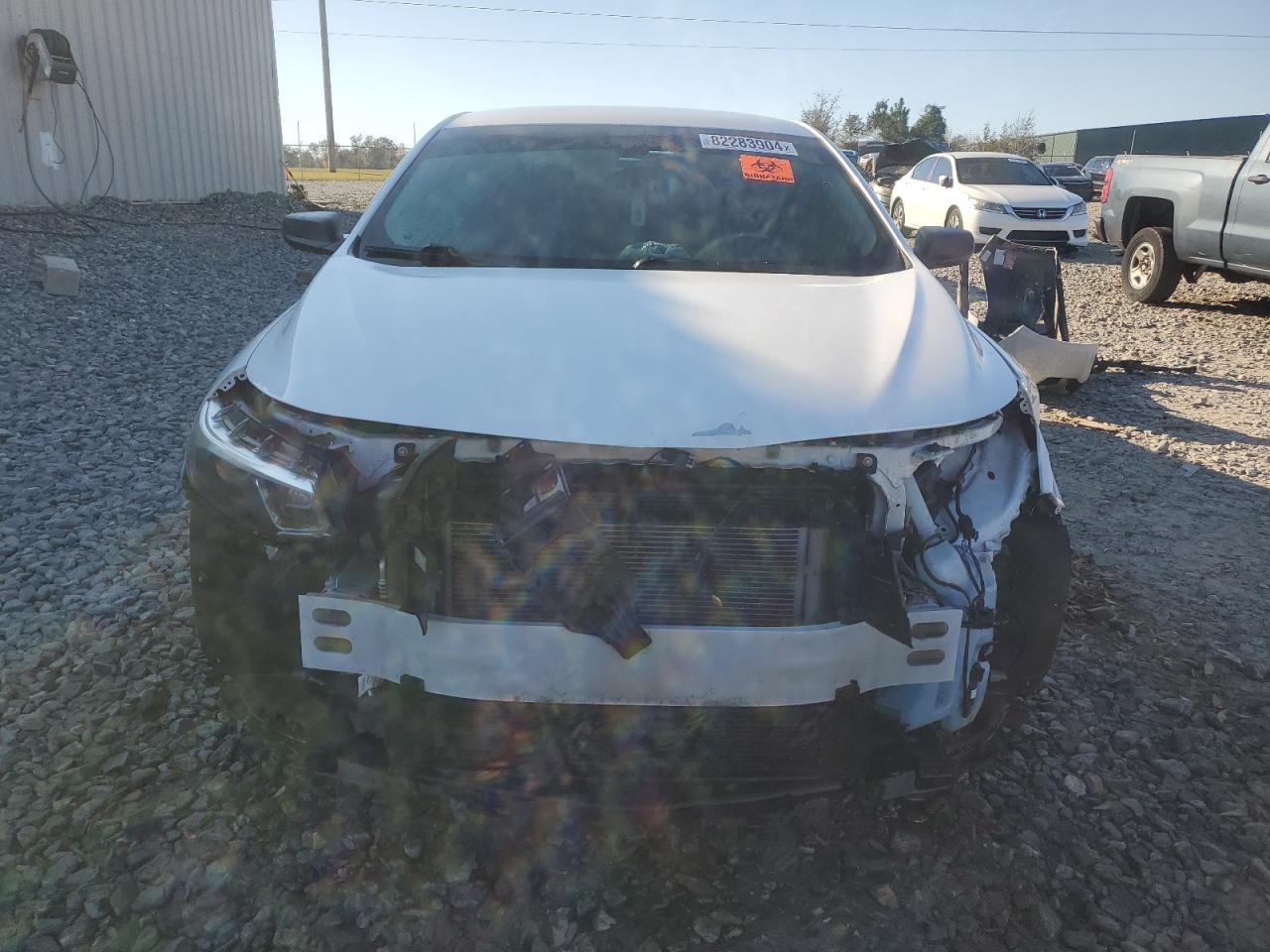 2017 Chevrolet Malibu VIN 1G1ZB5ST9HF264714 Copart auction photo, front end damage thumbnail 5