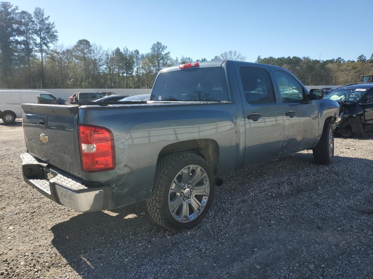2012 Chevrolet Silverado VIN 3GCPCSE00CG293070 Copart auction photo, all over damage thumbnail 3
