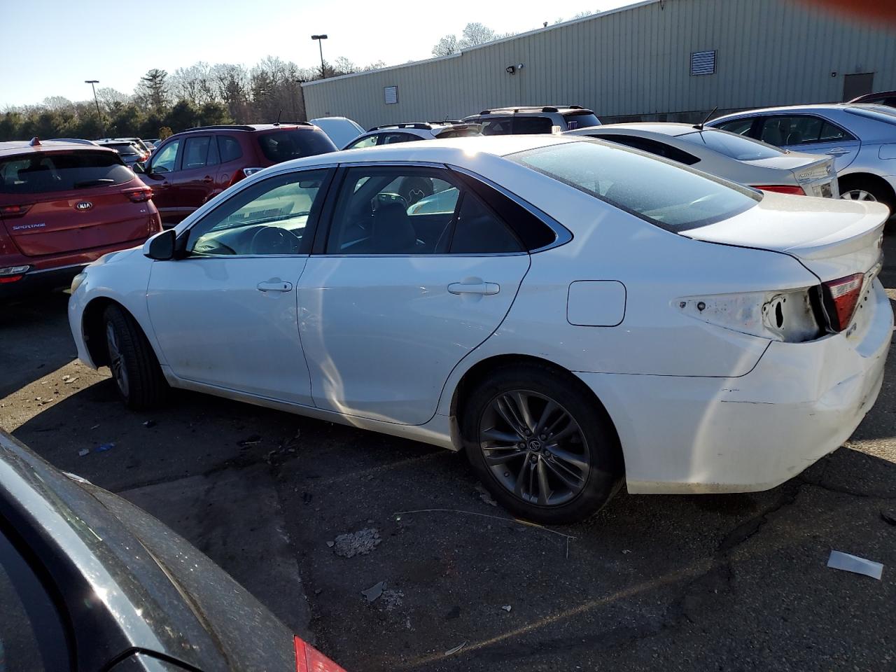 2016 Toyota Camry VIN 4T1BF1FK4GU242486 Copart auction photo, rear end damage thumbnail 2