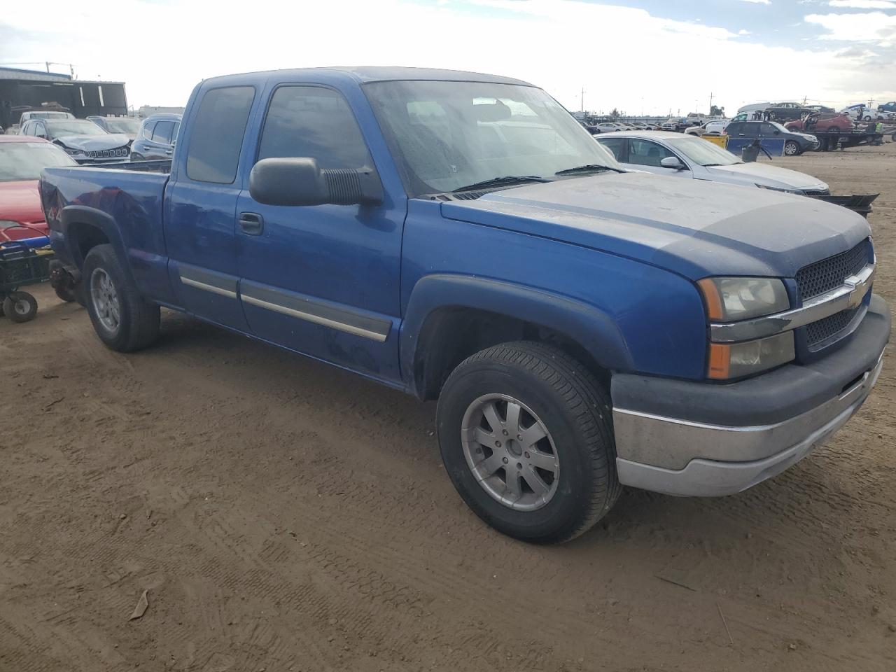 2004 Chevrolet Silverado VIN 1GCEK19T54E281059 Copart auction photo, rear end damage thumbnail 4