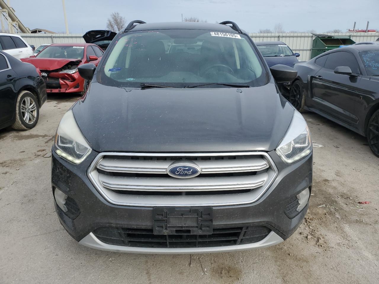 2018 Ford Escape VIN 1FMCU0HD5JUC04243 Copart auction photo, side damage thumbnail 5