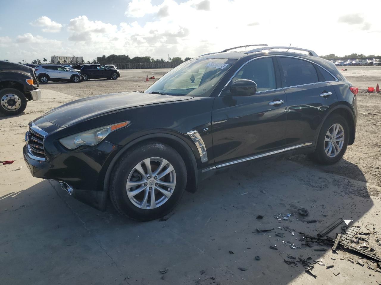 2014 Infiniti QX70 VIN JN8CS1MU6EM450184
