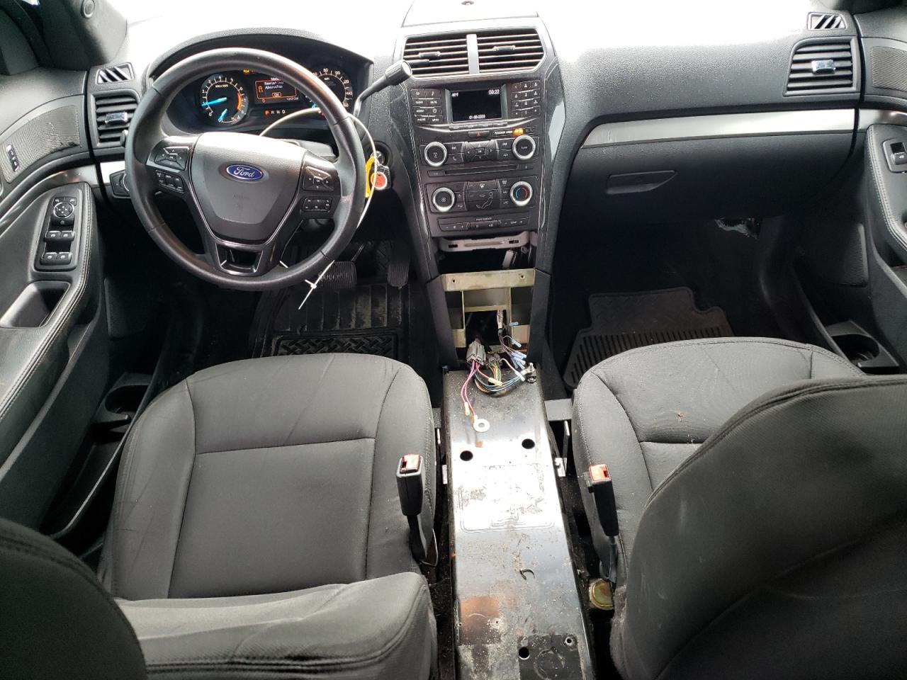 2017 Ford Explorer VIN 1FM5K8AR7HGC26384 Copart auction photo, front end / side damage thumbnail 8