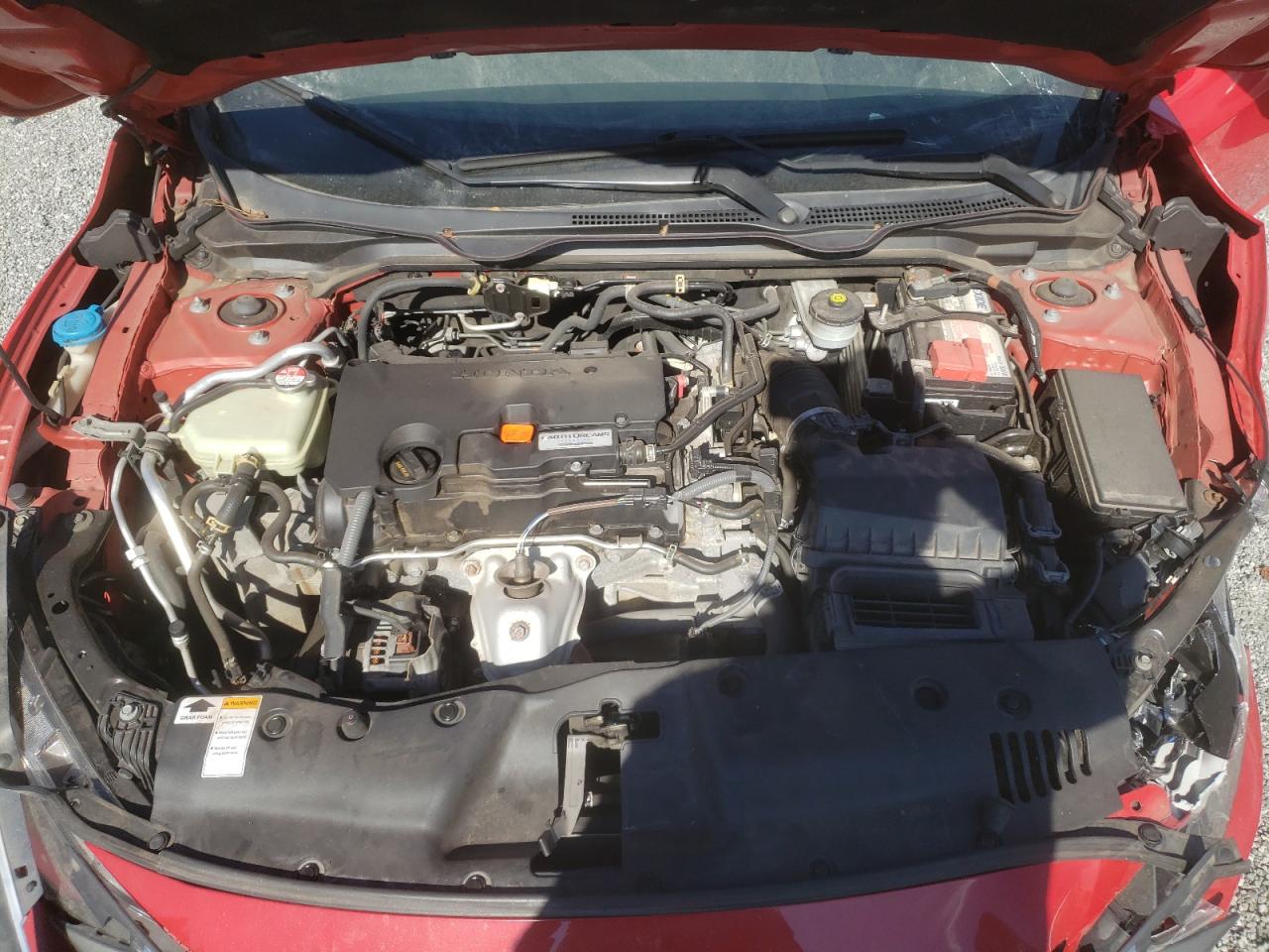 2016 Honda Civic VIN 2HGFC2F7XGH565056 Copart auction photo, front end damage thumbnail 12