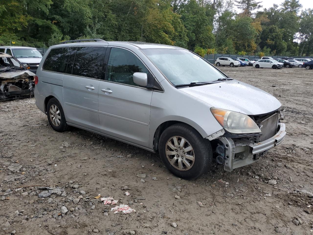 2010 Honda Odyssey VIN 5FNRL3H78AB058376 Copart auction photo, front end / minor dent/scratches damage thumbnail 4