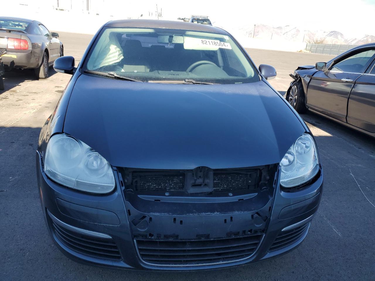 2010 Volkswagen Jetta VIN 3VWJZ7AJ2AM003195 Copart auction photo, rear end damage thumbnail 5