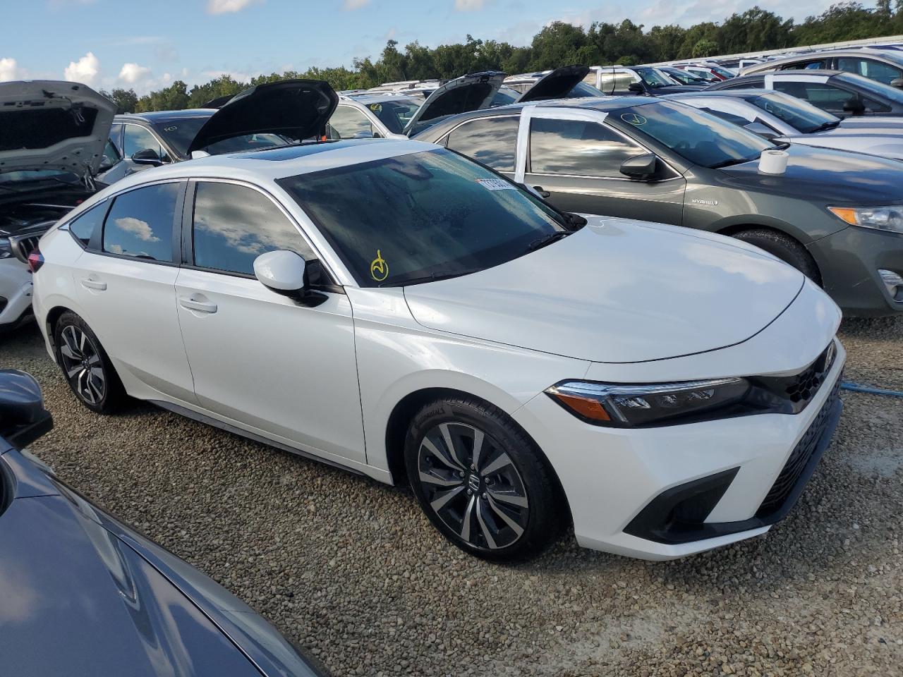 2024 Honda Civic VIN 19XFL1H76RE018029 Copart auction photo, water/flood / minor dent/scratches damage thumbnail 4
