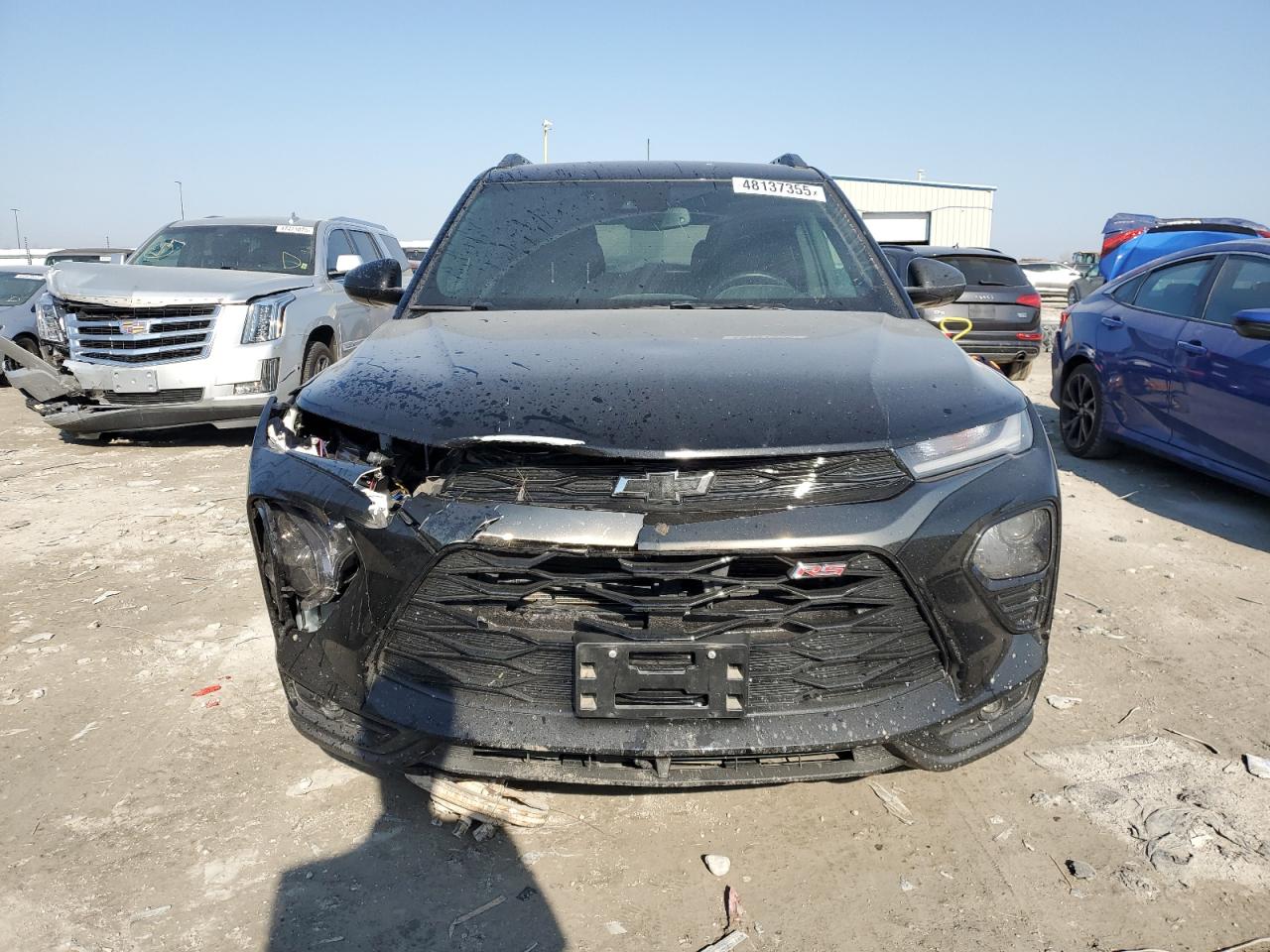 2021 Chevrolet TrailBlazer VIN KL79MTSL6MB035735 Copart auction photo, front end damage thumbnail 5