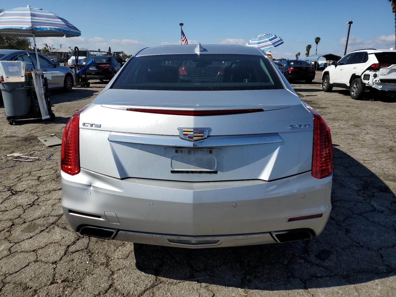 2016 Cadillac CTS VIN 1G6AR5SX2G0126195 Copart auction photo, front end / minor dent/scratches damage thumbnail 6