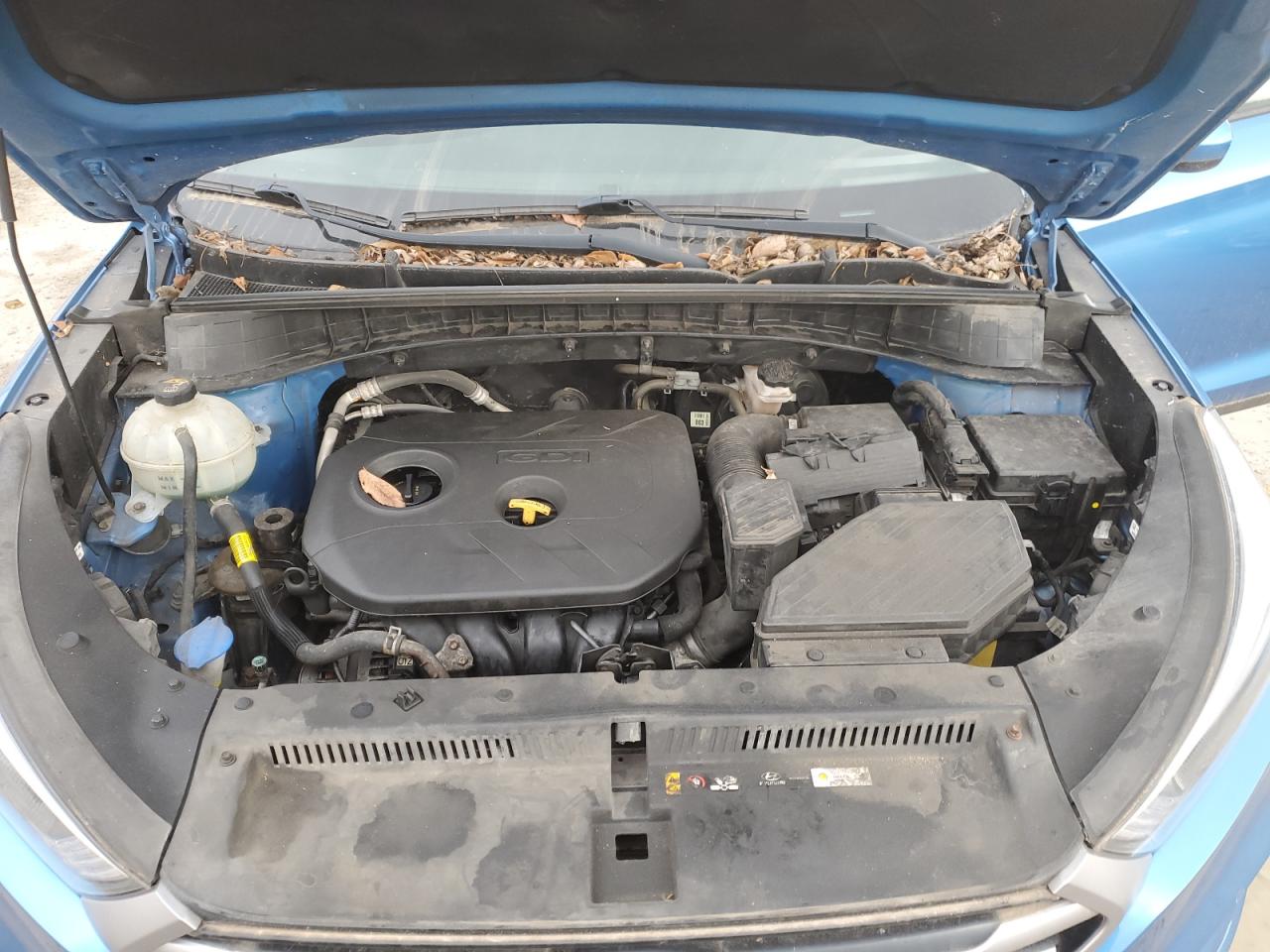 2018 Hyundai Tucson VIN KM8J33A47JU689829 Copart auction photo, vandalism damage thumbnail 12