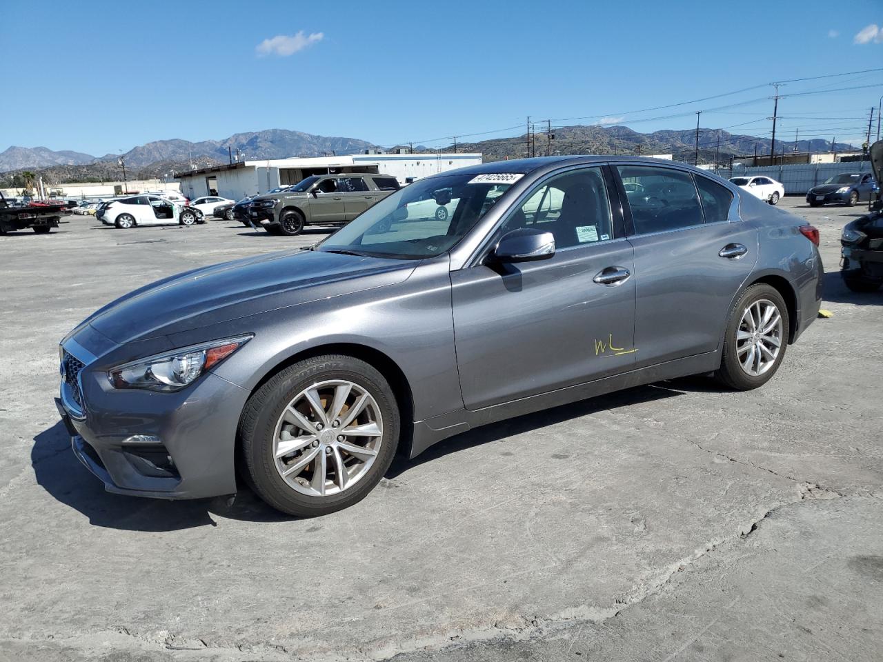 2021 Infiniti Q50 VIN JN1EV7AP7MM704225
