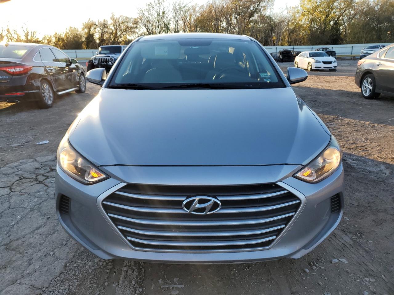 2017 Hyundai Elantra VIN 5NPD84LF2HH027197 Copart auction photo, rear end / side damage thumbnail 5