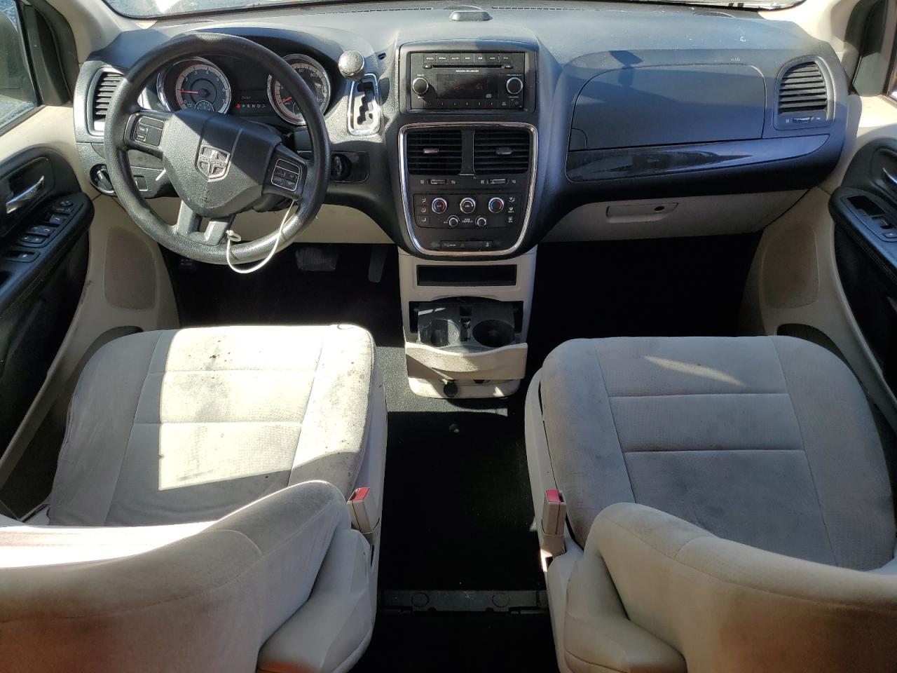 2012 Dodge Caravan VIN 2C4RDGBG6CR255793 Copart auction photo, front end / undercarriage damage thumbnail 8