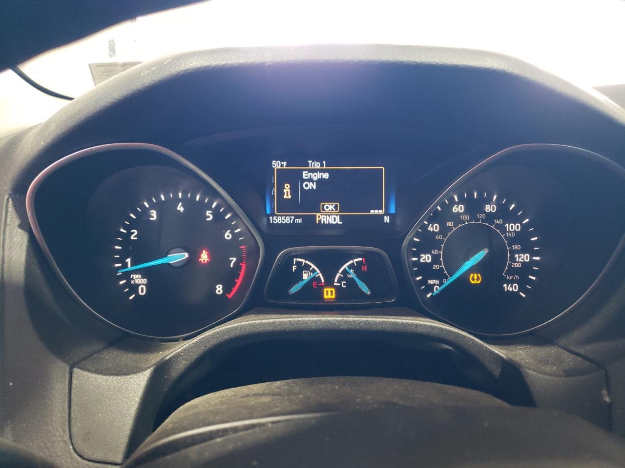 2015 Ford Focus VIN 1FADP3F25FL339406 Copart auction photo, front end / side damage thumbnail 9