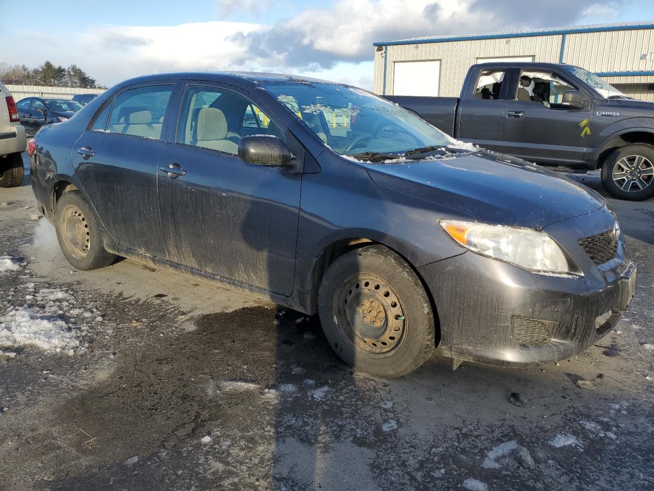 2010 Toyota Corolla VIN JTDBU4EE1AJ069221 Copart auction photo, normal wear damage thumbnail 4