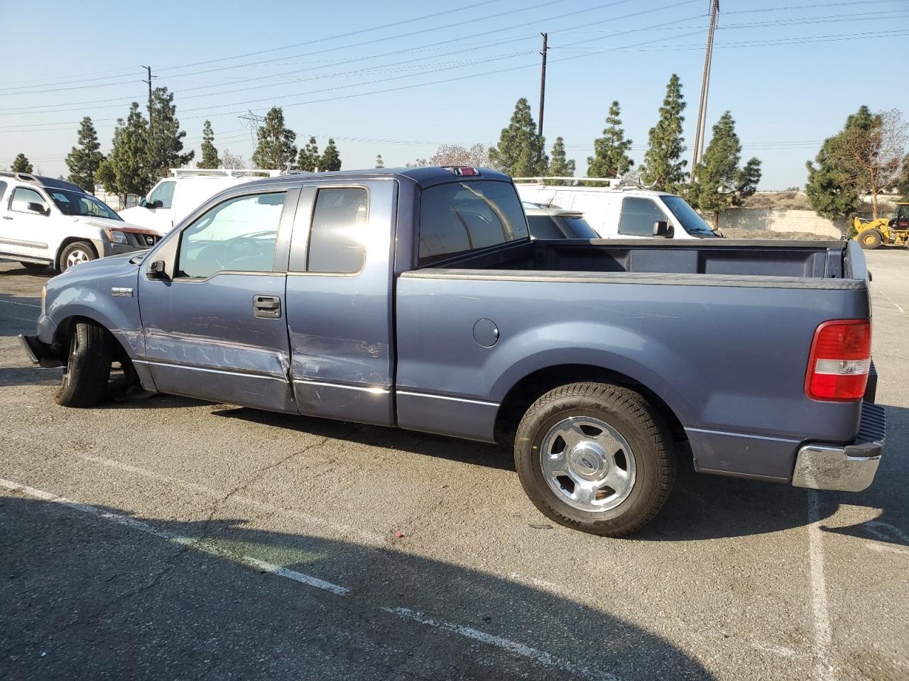 2006 Ford F-150 VIN 1FTPX12536NA49116 Copart auction photo, side / front end damage thumbnail 2