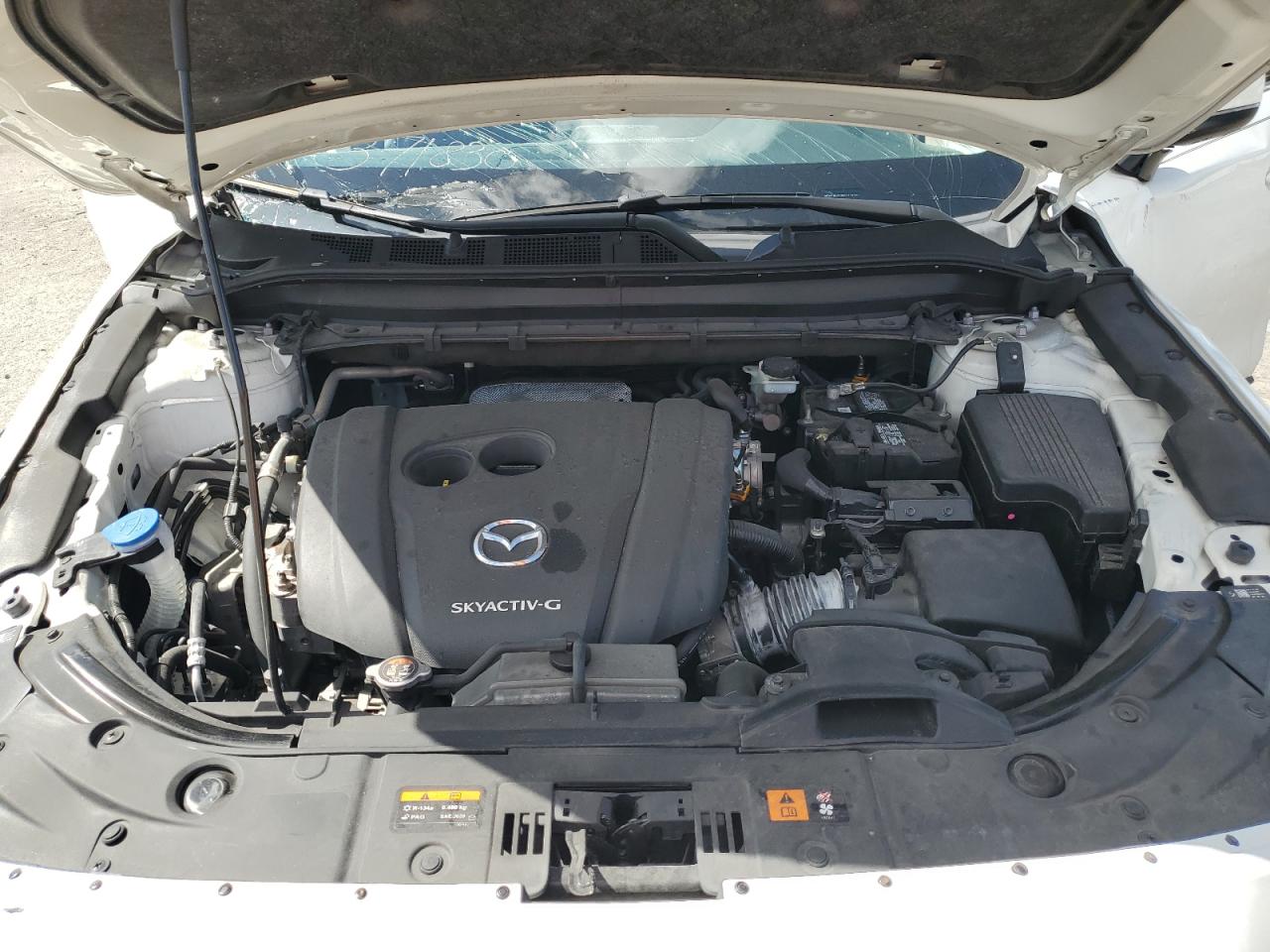 2021 Mazda CX-5 VIN JM3KFACM7M0371830 Copart auction photo, rollover damage thumbnail 13