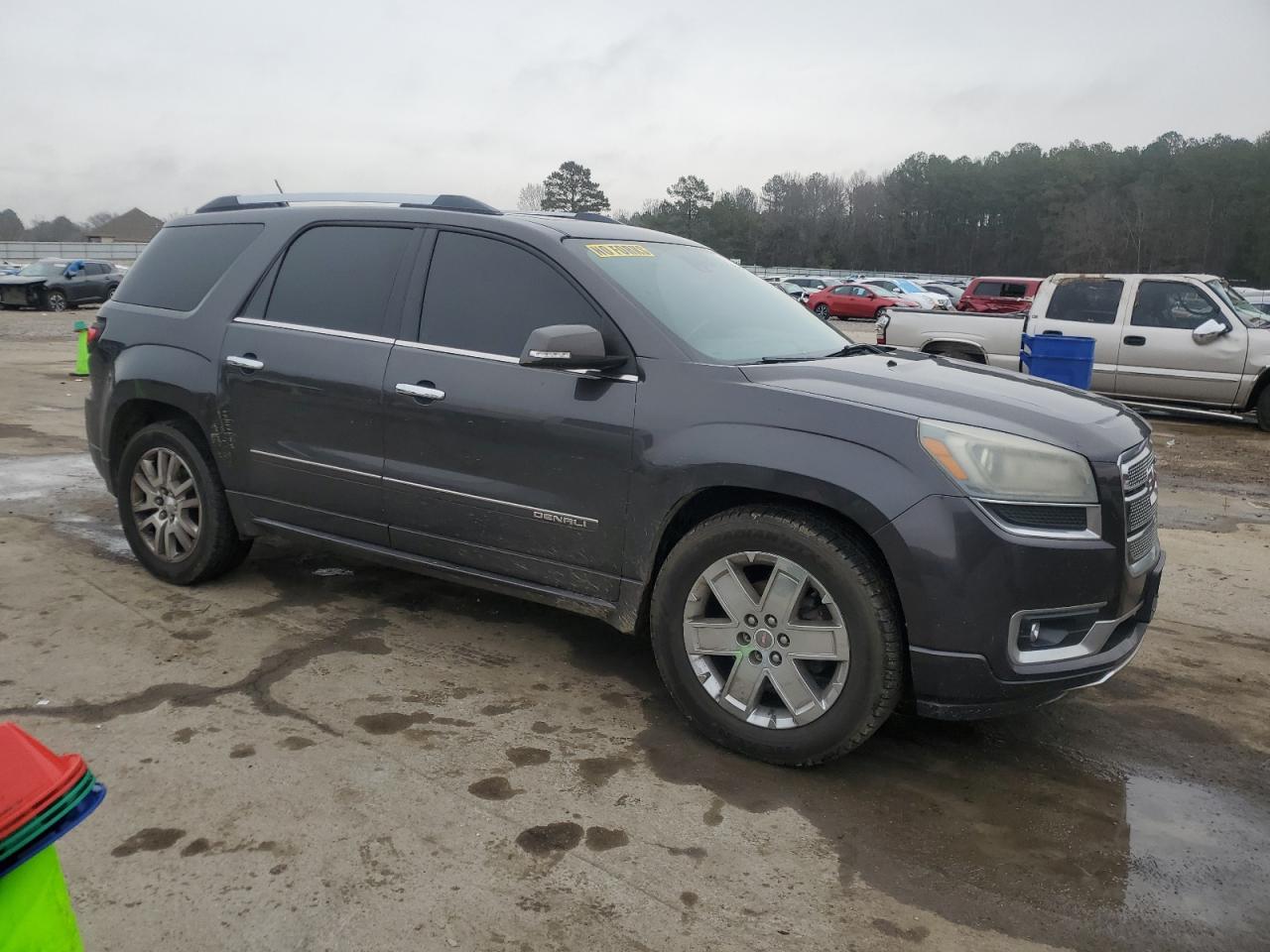 2014 GMC Acadia VIN 1GKKRTKD5EJ366249 Copart auction photo, front end / minor dent/scratches damage thumbnail 4