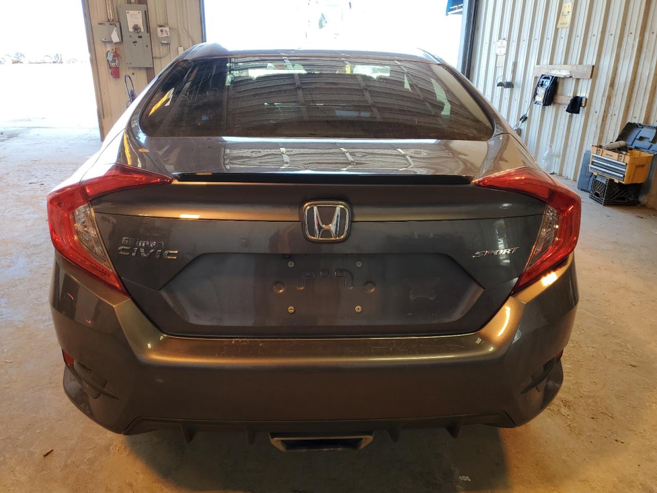 2020 Honda Civic VIN 19XFC2F85LE028544 Copart auction photo, hail / minor dent/scratches damage thumbnail 6