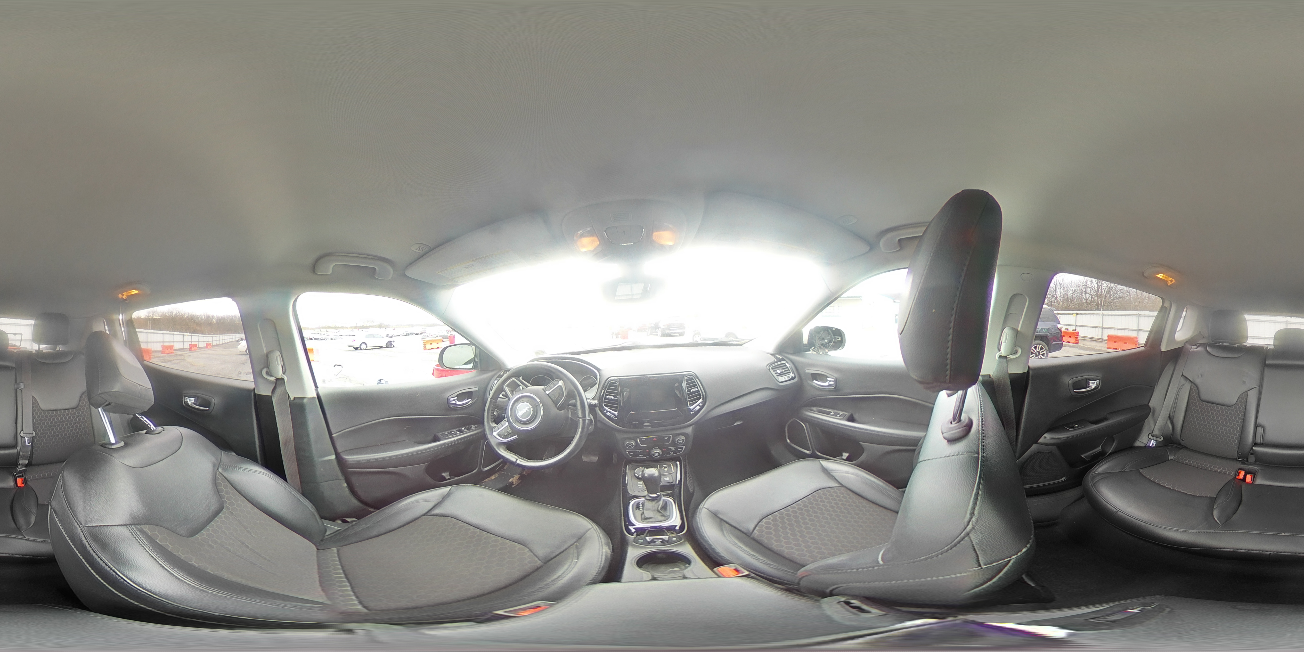 2020 Jeep Compass VIN 3C4NJDBB2LT173356 Copart auction photo, all over damage thumbnail 13