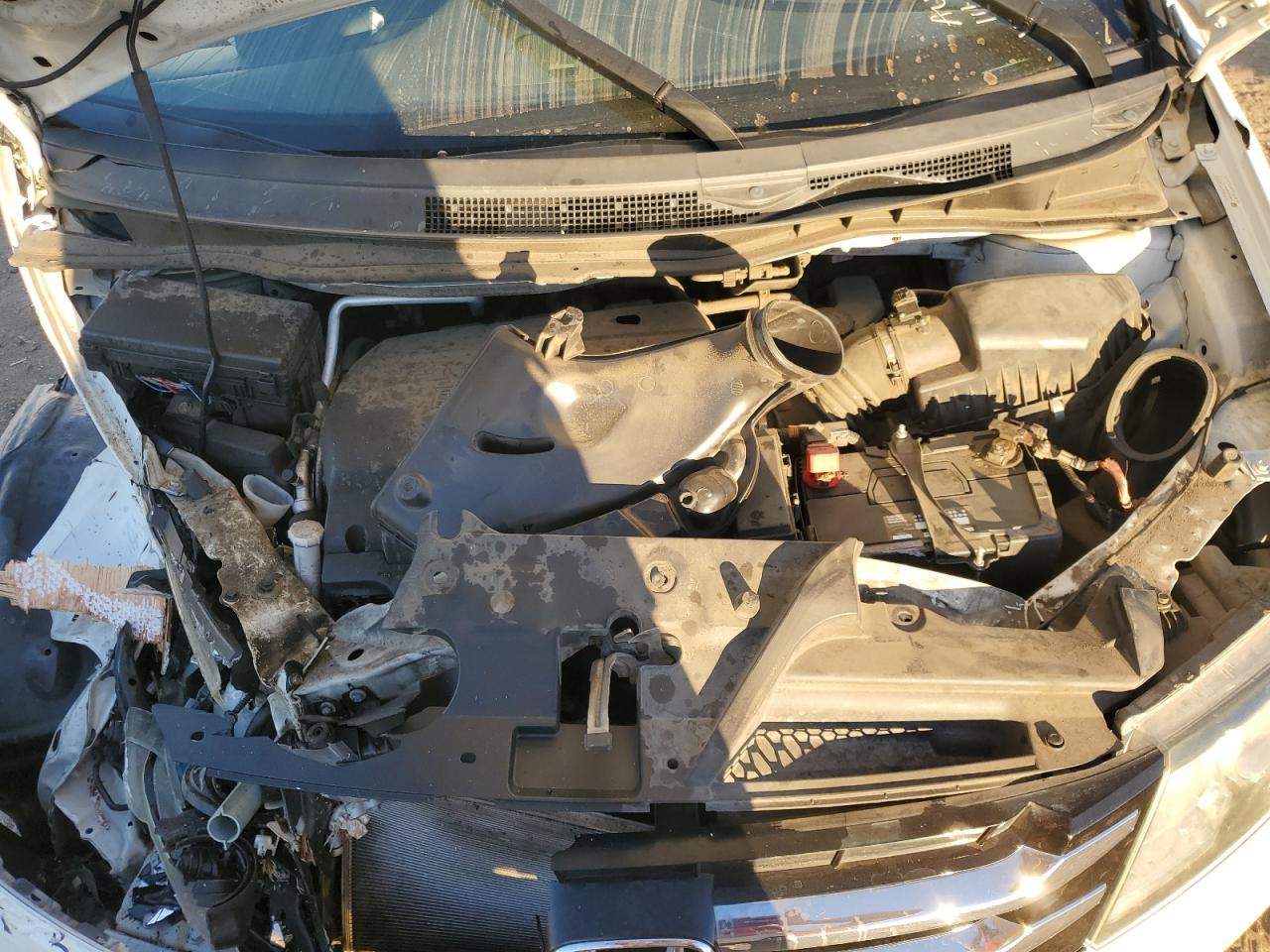 2016 Honda Odyssey VIN 5FNRL5H25GB106313 Copart auction photo, front end / side damage thumbnail 13