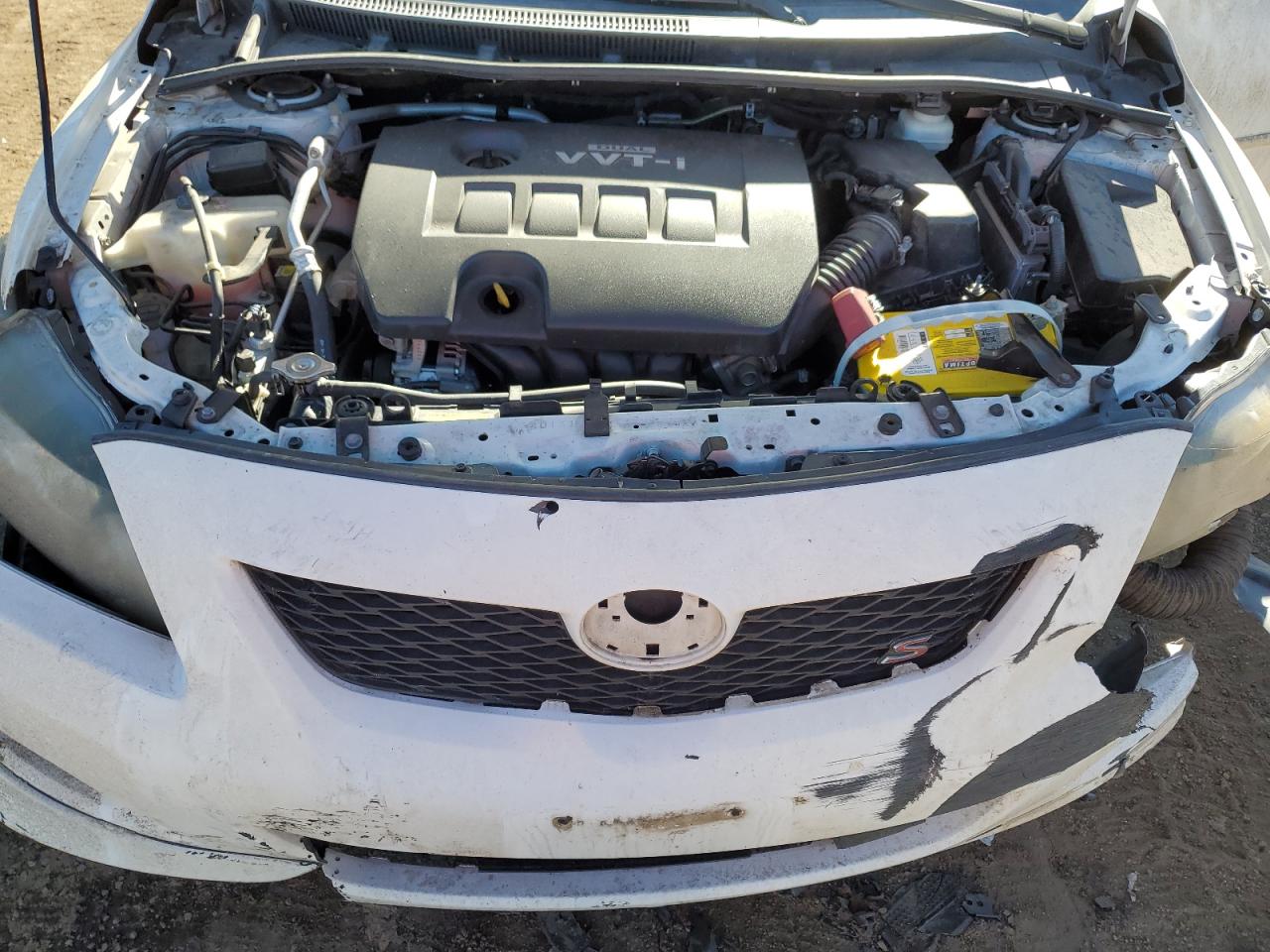 2009 Toyota Corolla VIN 1NXBU40E09Z128613 Copart auction photo, front end damage thumbnail 11
