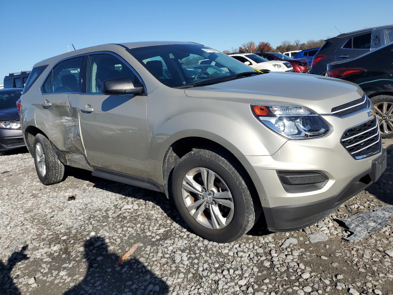2016 Chevrolet Equinox VIN 2GNALBEK2G1141336 Copart auction photo, side damage thumbnail 4