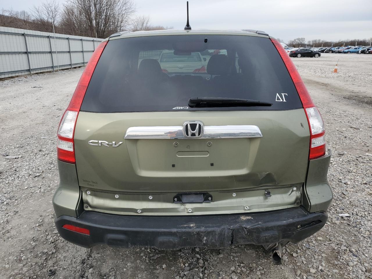 2008 Honda CR-V VIN 5J6RE48578L042475 Copart auction photo, front end / rear end damage thumbnail 6