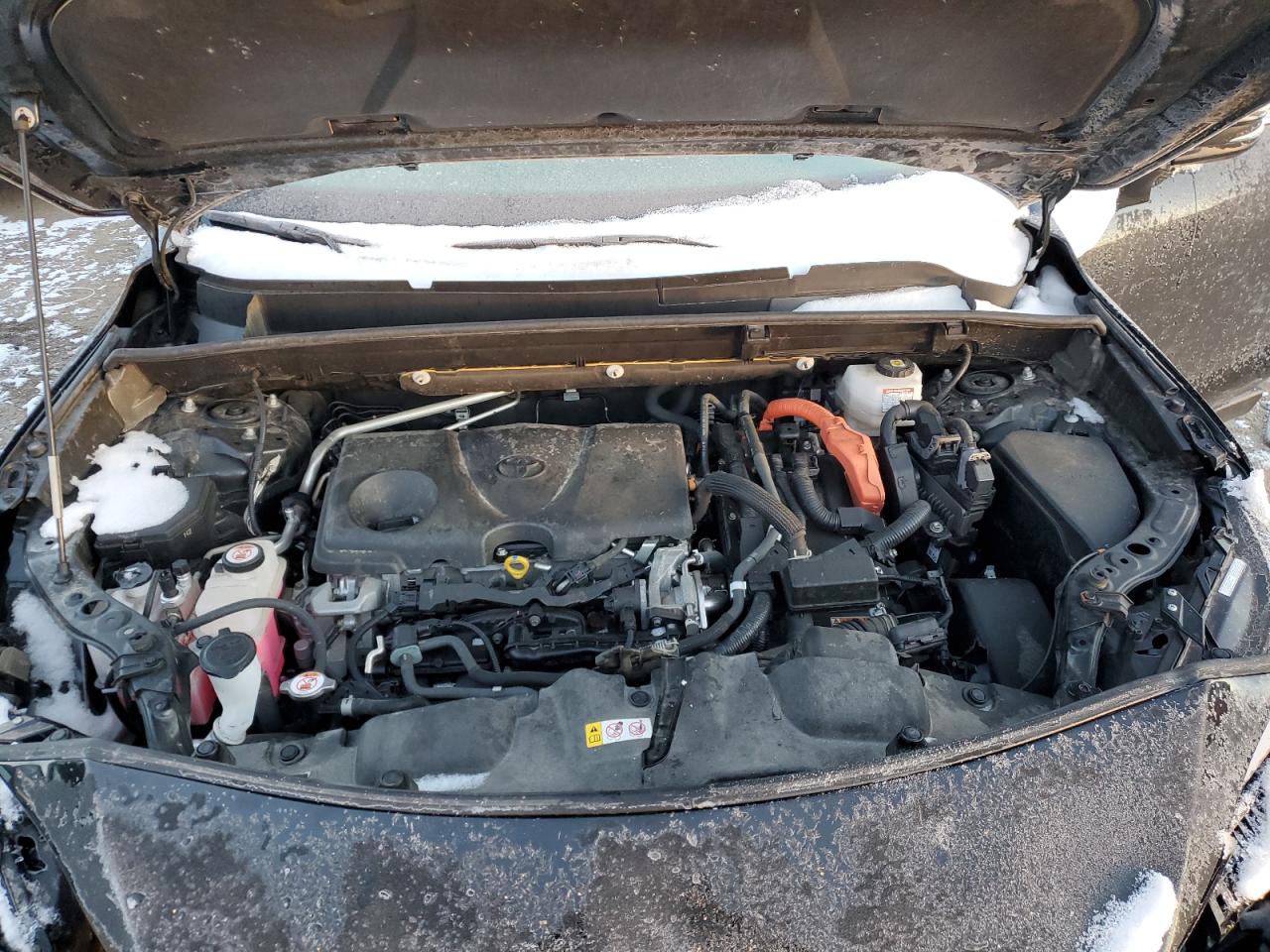 2021 Toyota Venza VIN JTEAAAAH1MJ027957 Copart auction photo, front end damage thumbnail 12