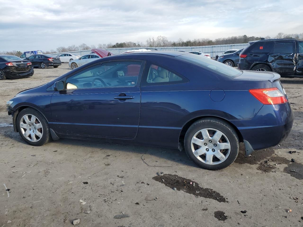 2010 Honda Civic VIN 2HGFG1B67AH509739 Copart auction photo, front end damage thumbnail 2