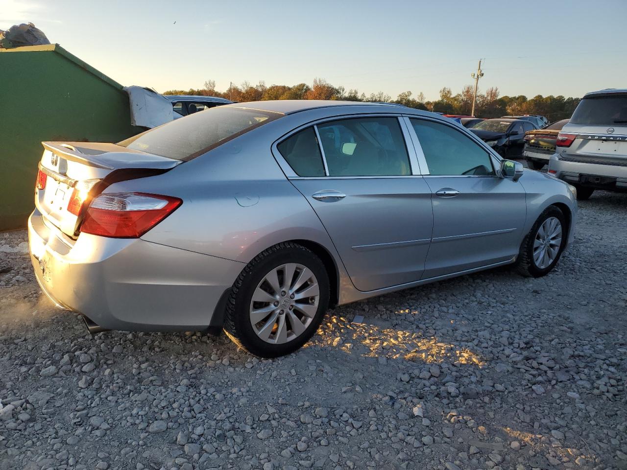 2013 Honda Accord VIN 1HGCR2F74DA055393 Copart auction photo, rear end damage thumbnail 3