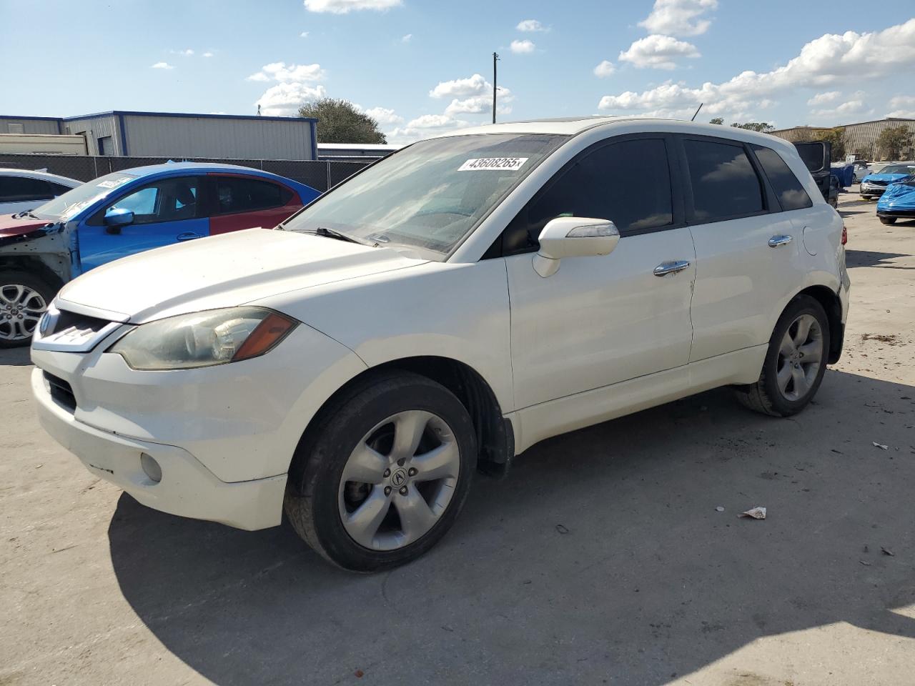 2008 Acura RDX VIN 5J8TB18598A018596