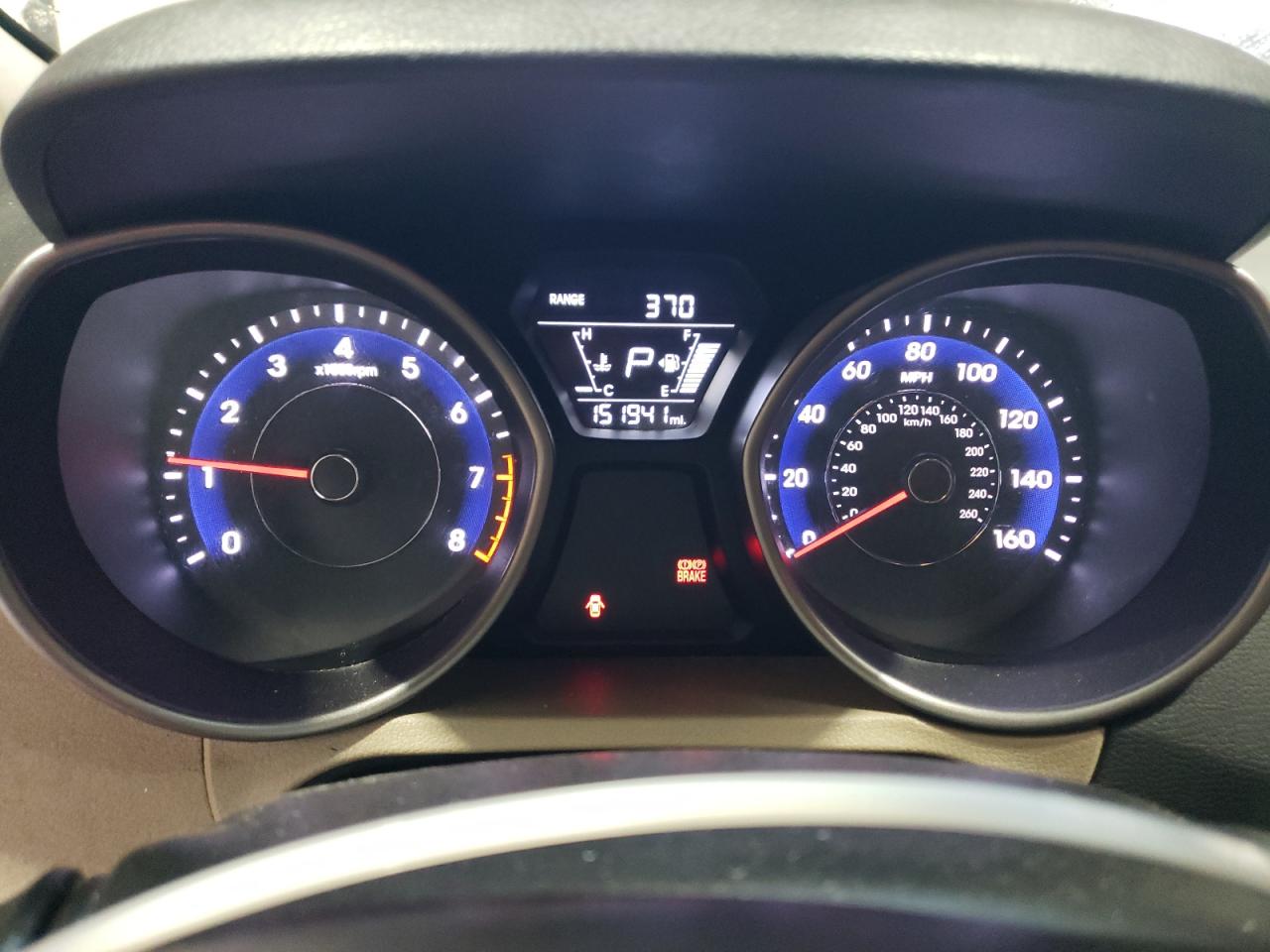 2014 Hyundai Elantra VIN 5NPDH4AE4EH462955 Copart auction photo, front end damage thumbnail 9