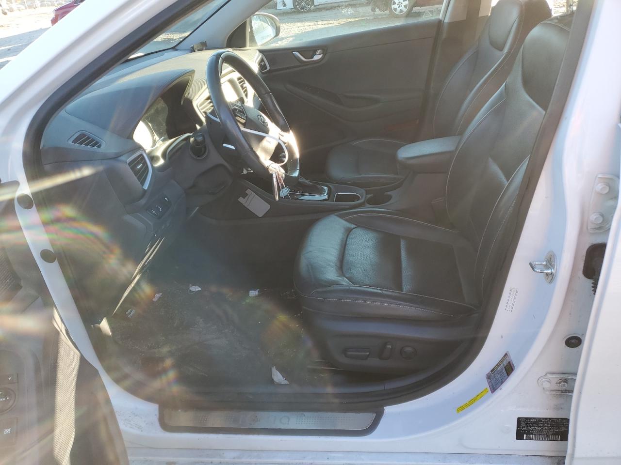 2017 Hyundai IONIQ VIN KMHC85LC1HU020833 Copart auction photo, all over damage thumbnail 7