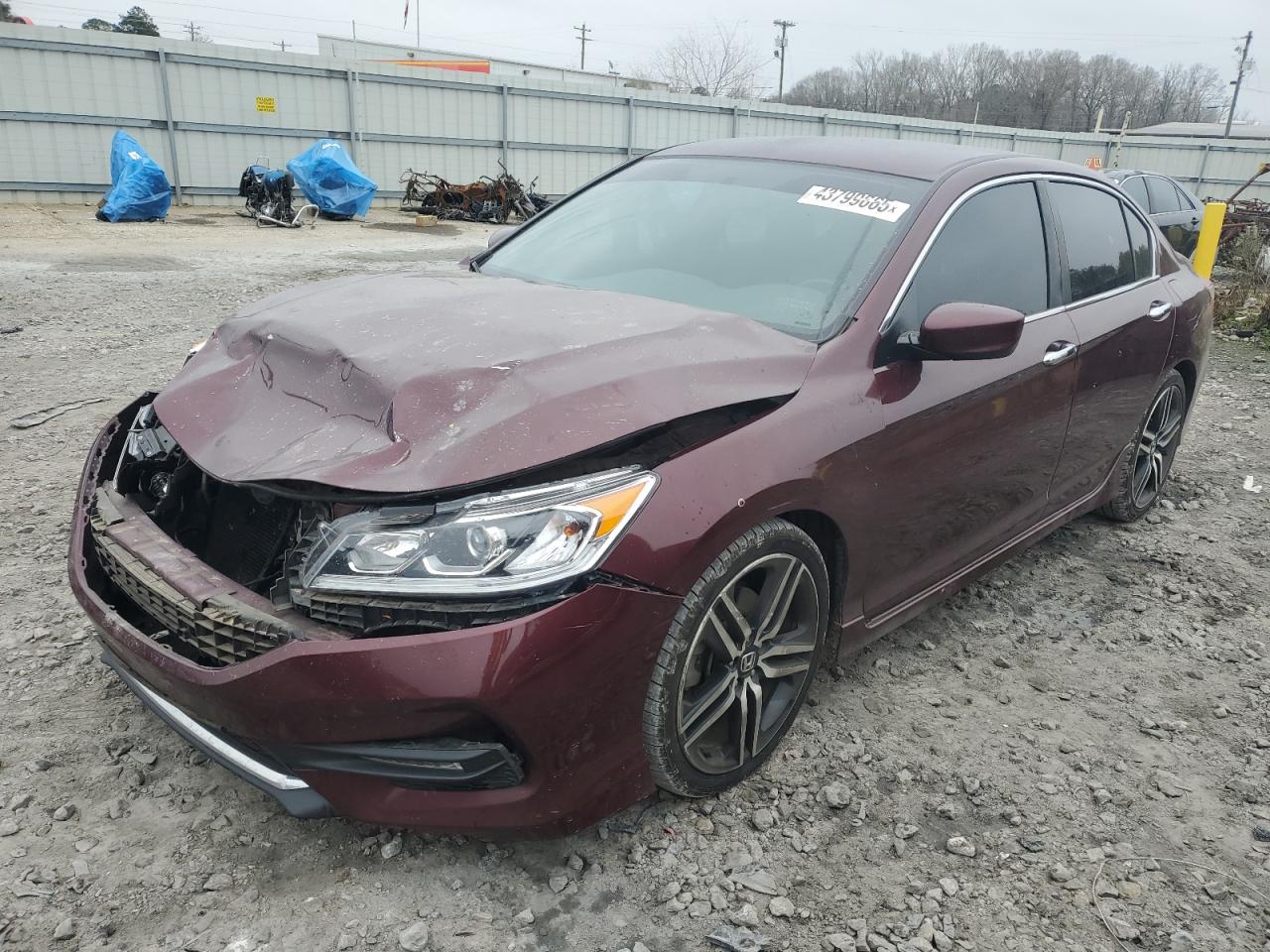 2017 Honda Accord VIN 1HGCR2F57HA143584