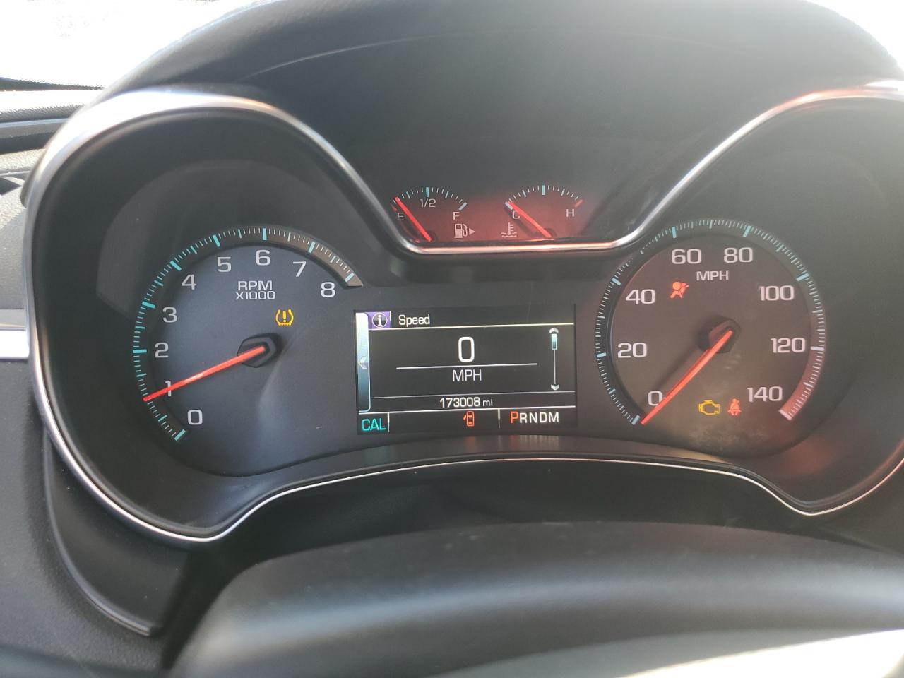 2016 Chevrolet Impala VIN 2G1115S30G9124445 Copart auction photo, front end / rear end damage thumbnail 9