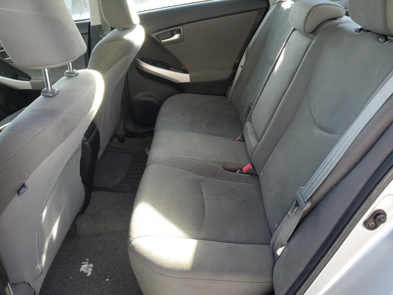 2012 Toyota Prius VIN JTDKN3DU8C5499002 Copart auction photo, side damage thumbnail 10