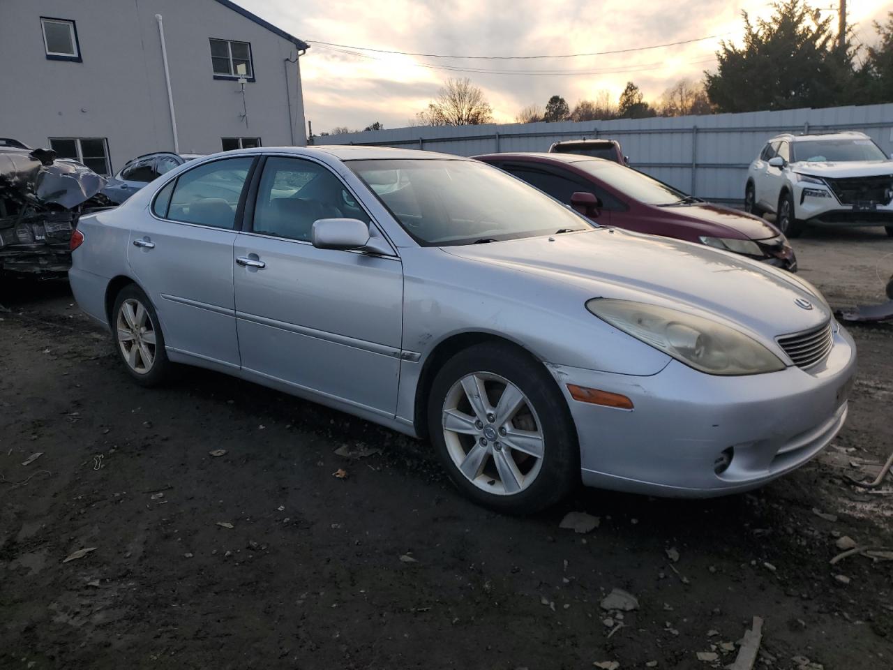 2006 Lexus ES VIN JTHBA30G765161766 Copart auction photo, side / rear end damage thumbnail 4