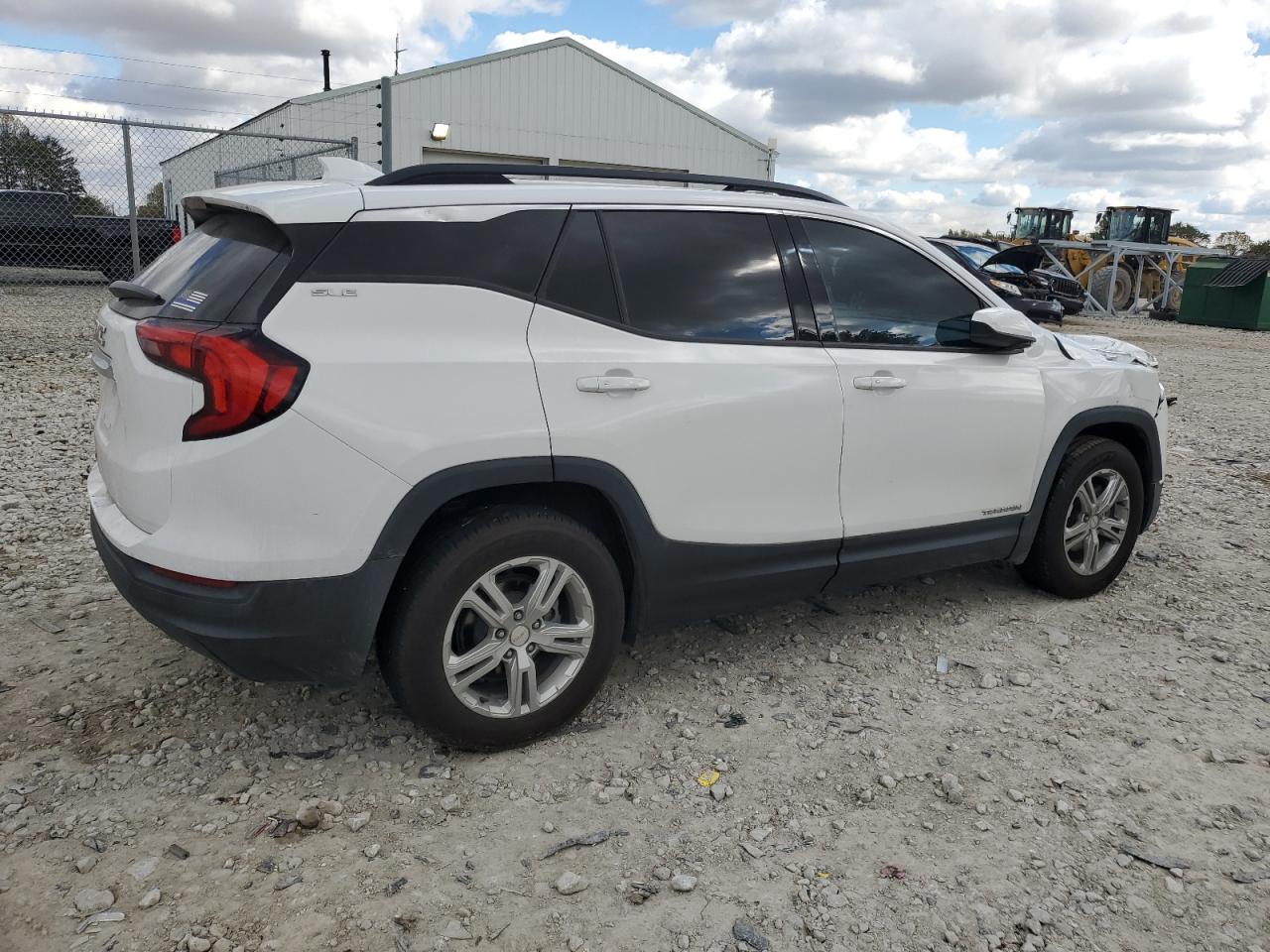 2018 GMC Terrain VIN 3GKALMEV4JL362431 Copart auction photo, front end / minor dent/scratches damage thumbnail 3